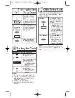 Preview for 15 page of Panasonic NN-S615BF Operating Instructions Manual