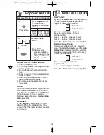 Preview for 17 page of Panasonic NN-S615BF Operating Instructions Manual