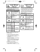 Preview for 20 page of Panasonic NN-S615BF Operating Instructions Manual