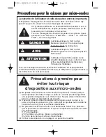 Preview for 35 page of Panasonic NN-S615BF Operating Instructions Manual