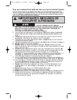 Preview for 36 page of Panasonic NN-S615BF Operating Instructions Manual