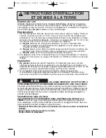 Preview for 39 page of Panasonic NN-S615BF Operating Instructions Manual