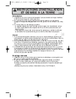 Preview for 40 page of Panasonic NN-S615BF Operating Instructions Manual