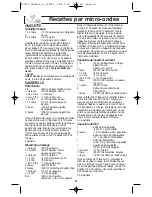 Preview for 54 page of Panasonic NN-S615BF Operating Instructions Manual