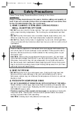 Preview for 7 page of Panasonic NN-S645 Operating Instructions Manual