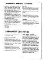 Preview for 5 page of Panasonic NN-S648 Operating Manual And Cook Book