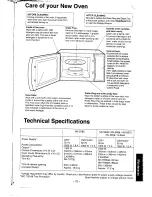 Preview for 75 page of Panasonic NN-S648 Operating Manual And Cook Book