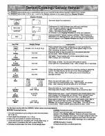 Preview for 14 page of Panasonic NN-S669BA Operating Instructions Manual