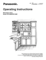 Preview for 1 page of Panasonic NN-S688BA Operating Instructions Manual