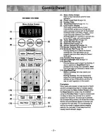 Preview for 9 page of Panasonic NN-S688BA Operating Instructions Manual