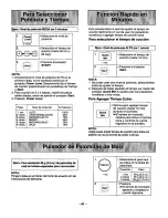 Preview for 43 page of Panasonic NN-S688BA Operating Instructions Manual