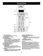 Preview for 9 page of Panasonic NN-S697 Operating Instructions Manual