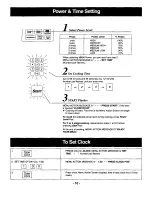 Preview for 12 page of Panasonic NN-S697 Operating Instructions Manual