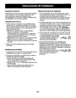 Preview for 45 page of Panasonic NN-S697 Operating Instructions Manual