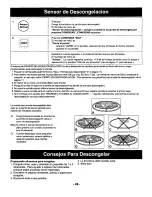 Preview for 50 page of Panasonic NN-S697 Operating Instructions Manual