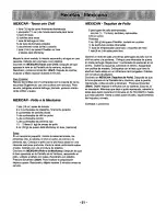 Preview for 53 page of Panasonic NN-S698BA Operating Instructions Manual