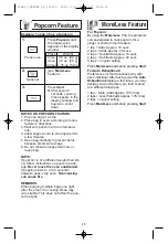 Preview for 15 page of Panasonic NN-S710S Operating Instructions Manual