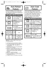 Preview for 18 page of Panasonic NN-S710S Operating Instructions Manual