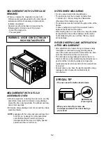 Preview for 12 page of Panasonic NN-S723BL Service Manual