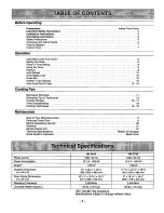 Preview for 3 page of Panasonic NN-S749BA Operating Instructions Manual