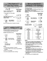 Preview for 10 page of Panasonic NN-S749BA Operating Instructions Manual