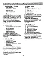 Preview for 18 page of Panasonic NN-S749BA Operating Instructions Manual