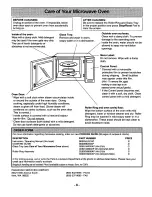 Preview for 8 page of Panasonic NN S750 Operating Instructions Manual