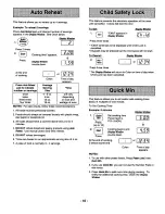 Preview for 12 page of Panasonic NN S750 Operating Instructions Manual