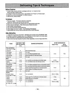 Preview for 15 page of Panasonic NN S750 Operating Instructions Manual