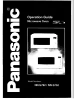 Предварительный просмотр 1 страницы Panasonic NN-S752 Operation Manual