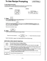 Предварительный просмотр 18 страницы Panasonic NN-S752 Operation Manual