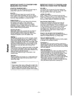 Предварительный просмотр 31 страницы Panasonic NN-S752 Operation Manual