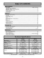 Preview for 3 page of Panasonic NN-S752BF Operating Instructions Manual