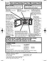 Preview for 24 page of Panasonic NN-S753 Operating Instructions Manual