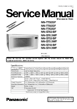 Panasonic NN-S753WF Service Manual preview