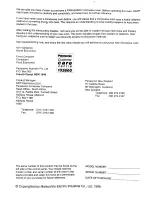 Preview for 2 page of Panasonic NN-S759 Operation Manual & Cookbook