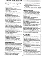 Preview for 4 page of Panasonic NN-S759 Operation Manual & Cookbook