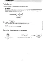 Preview for 17 page of Panasonic NN-S759 Operation Manual & Cookbook