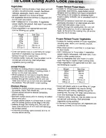 Preview for 20 page of Panasonic NN-S759 Operation Manual & Cookbook