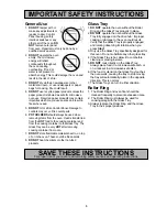 Preview for 5 page of Panasonic NN-S762BC/WC Operating Instructions Manual