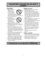 Preview for 29 page of Panasonic NN-S762BC/WC Operating Instructions Manual