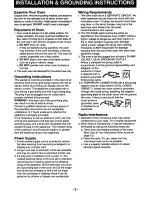 Preview for 5 page of Panasonic NN-S766 Operating Instructions Manual