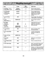 Preview for 20 page of Panasonic NN-S768BA Operating Instructions Manual