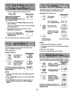 Preview for 10 page of Panasonic NN-S769WA Operating Instructions Manual