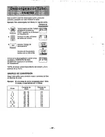 Preview for 39 page of Panasonic NN-S769WA Operating Instructions Manual