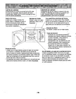 Предварительный просмотр 41 страницы Panasonic NN-S769WA Operating Instructions Manual