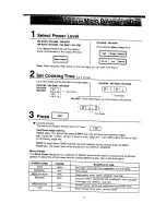 Preview for 14 page of Panasonic NN-S786 Operation Manual & Cookbook