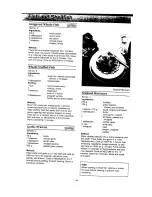 Preview for 46 page of Panasonic NN-S786 Operation Manual & Cookbook