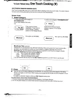 Предварительный просмотр 20 страницы Panasonic NN-S788 Operating Manual And Cook Book