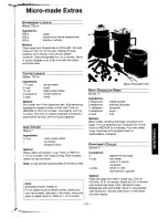 Предварительный просмотр 68 страницы Panasonic NN-S788 Operating Manual And Cook Book